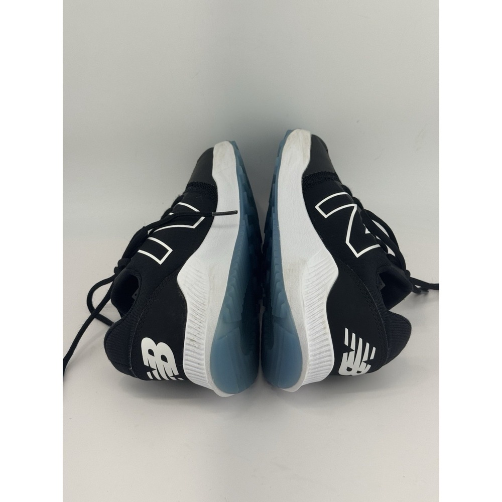 New Balance 4040v6 Turf Baseball Shoes Youth Boys Size 5  Black White TY4040K6 - Picture 4 of 9